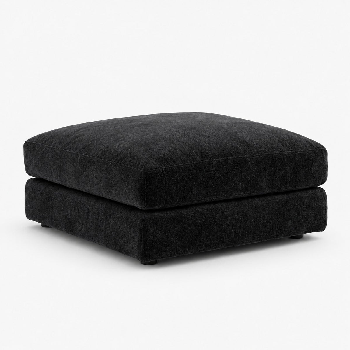 Harlow Footstool only – midnight noir