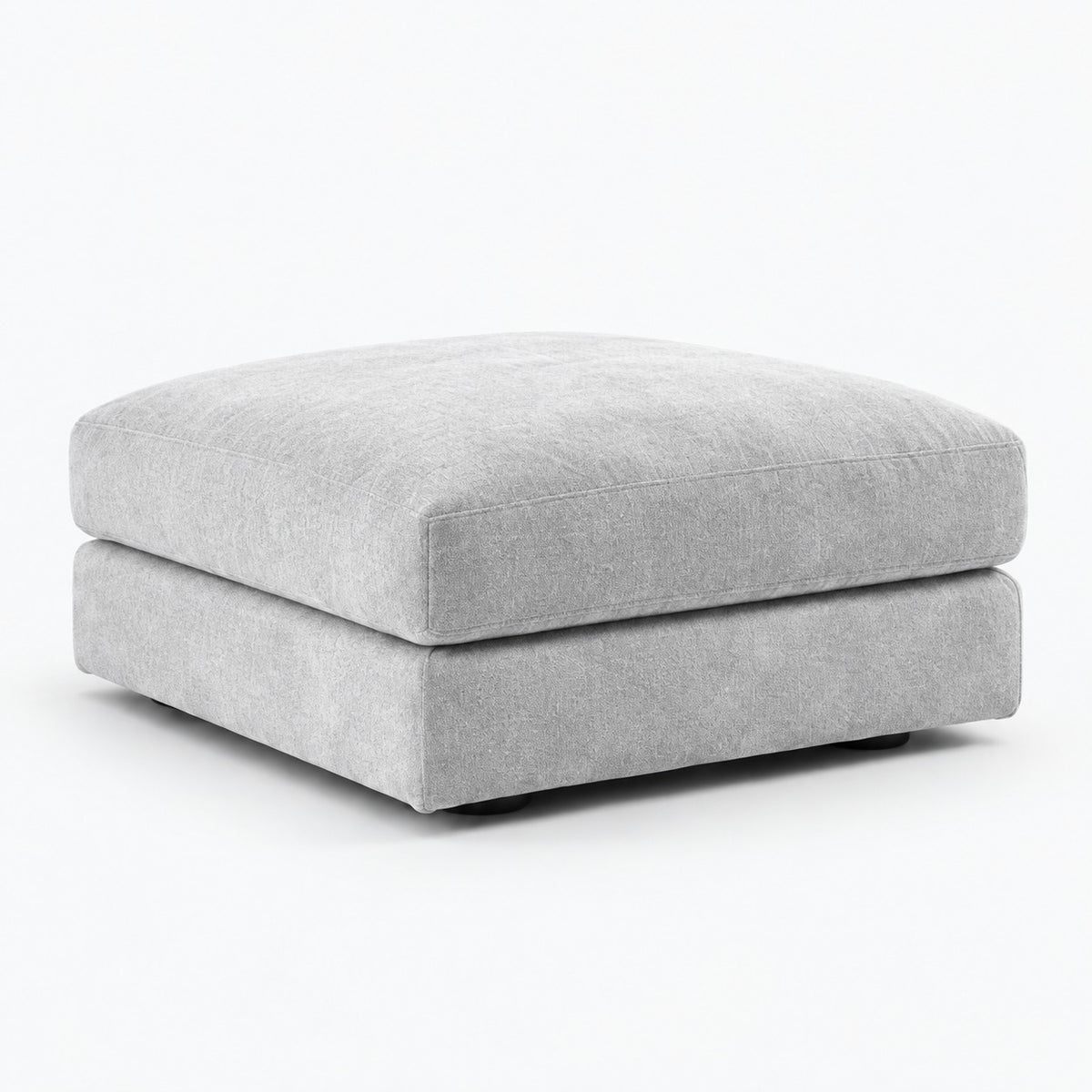 Harlow Footstool only – silver