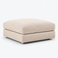 Harlow Footstool only – vanilla cream