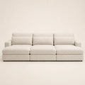 Luxury beige modular sofa with plush cushions, ideal for modern living rooms