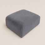 Maison Footstool - Smoked Steel