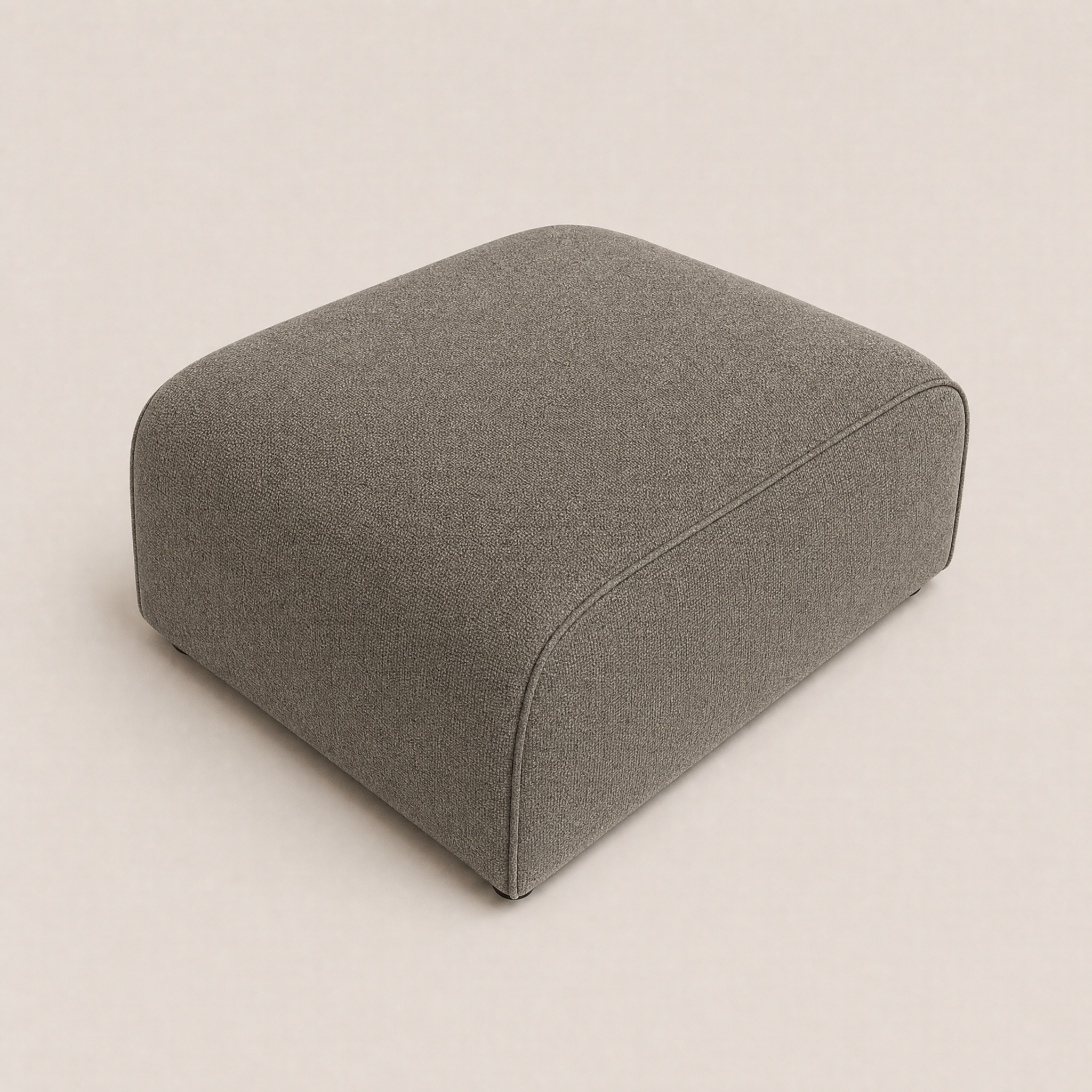 Maison Footstool - Luxe Chenille Coffee