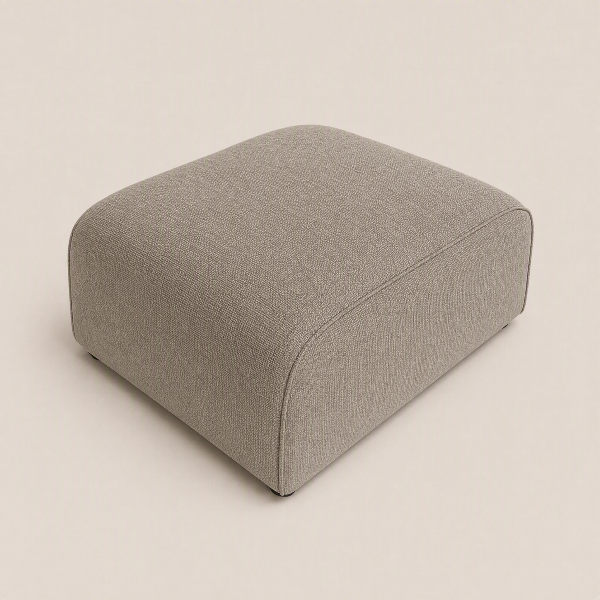 Maison Footstool - Luxe Chenille Summer Beach