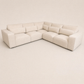 Maison 5 Piece Double Corner Sofa - Vanilla Cream