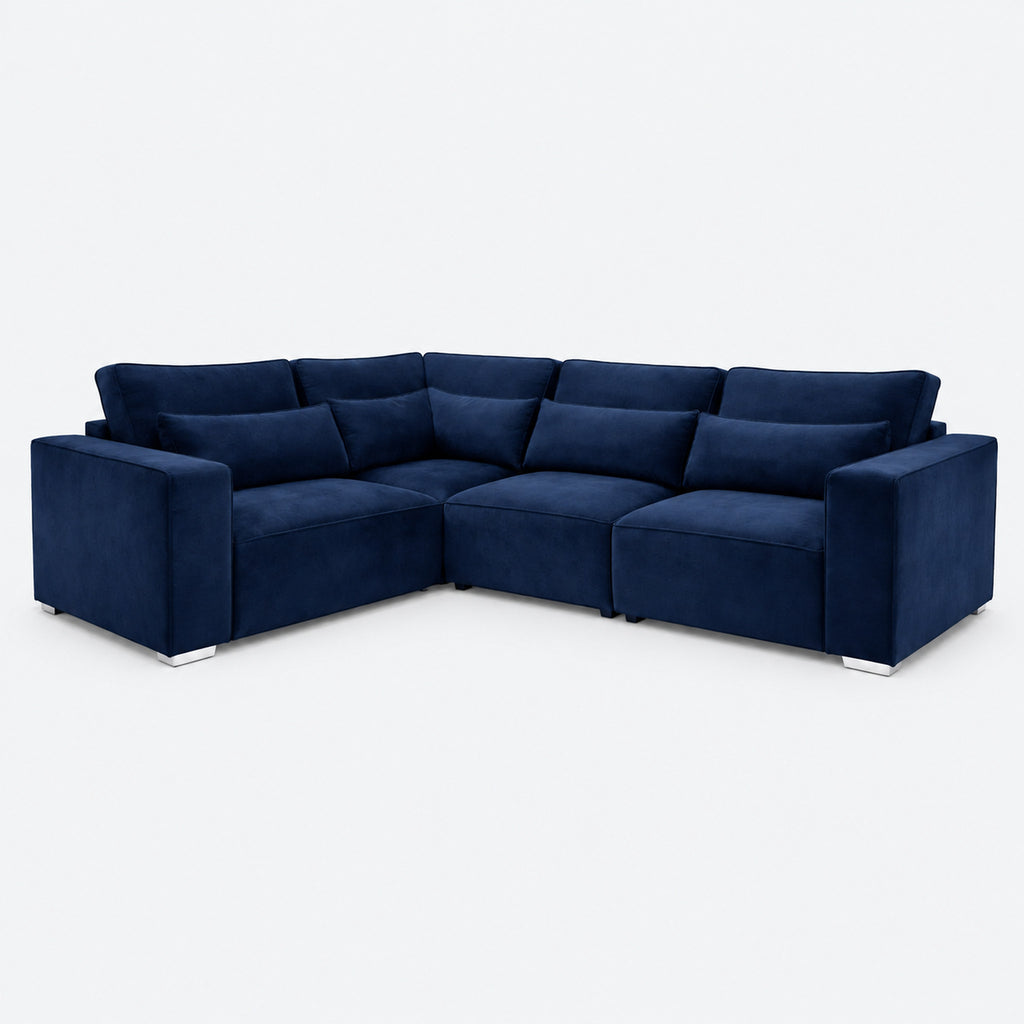 Maison 4 Piece Modular Single Corner Sofa - Pacific clean product image