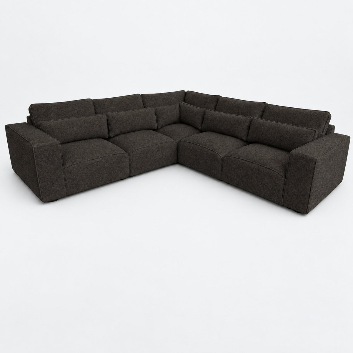 Maison 5 Piece Double Corner Sofa - Double Espresso