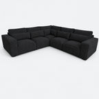 Maison 5 Piece Double Corner Sofa - Midnight