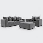 Maison Premium Sofa Set - Smoked Steel clean catalogue