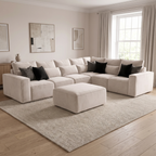 Maison 6 Piece XL Modular Corner Sofa - Closed End — lifestyle room hero