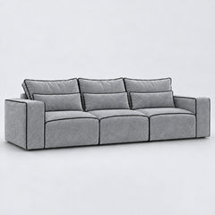 Silver With Black Piping