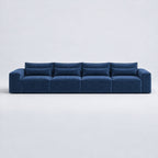 Maison XXL Sofa — Pacific, lumbar support cushions and rounded piping