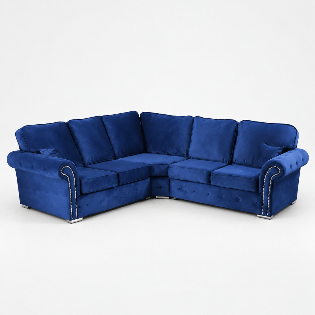 Marlene Corner Sofa Fullback - Pacific - clean studio