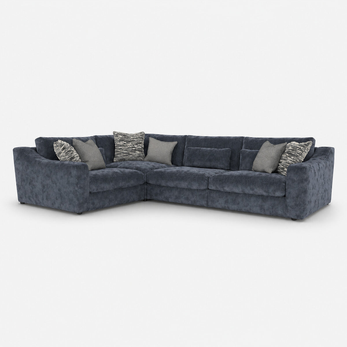 Montella 1 Corner 3 Sofa — light grey studio background