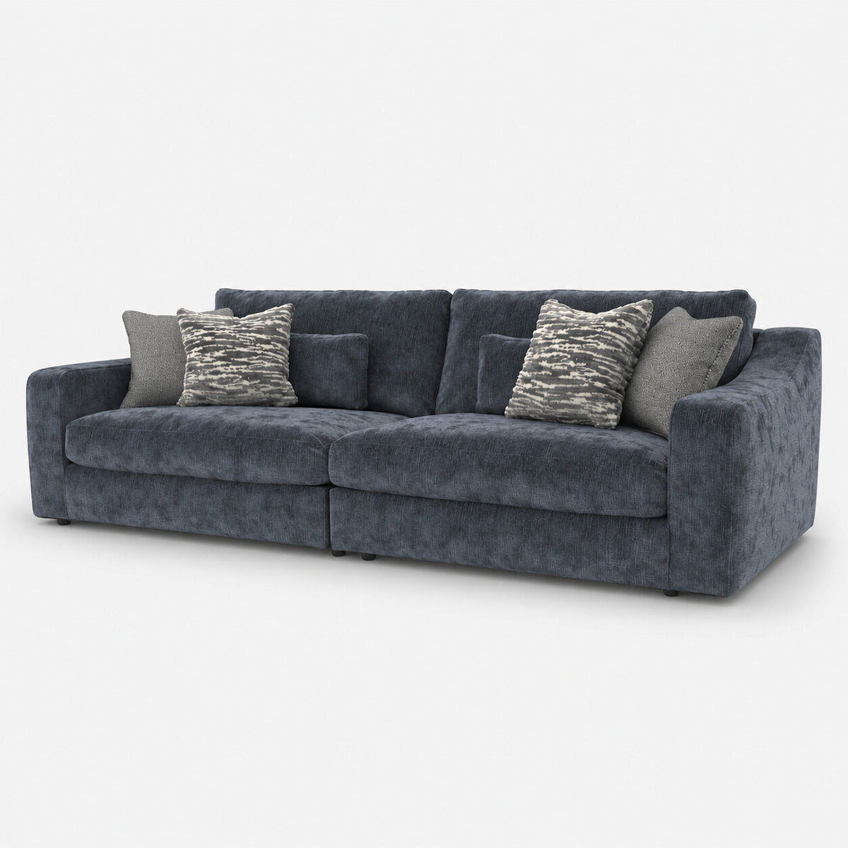 Montella 4 Seater Split Sofa — light grey studio background