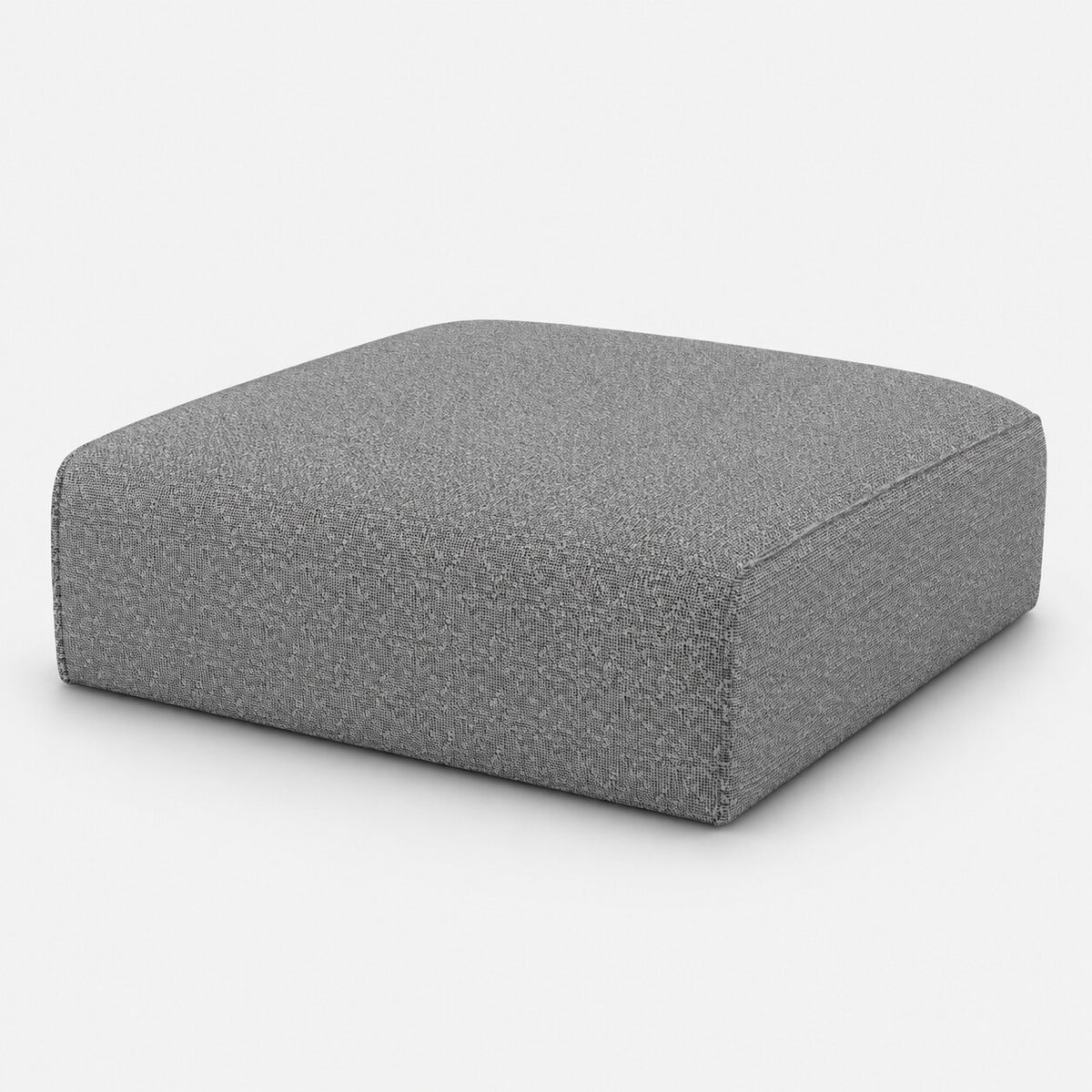 Montella Designer Footstool — light grey studio background