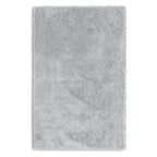 Soft grey shaggy rug for living room or bedroom, luxury home decor