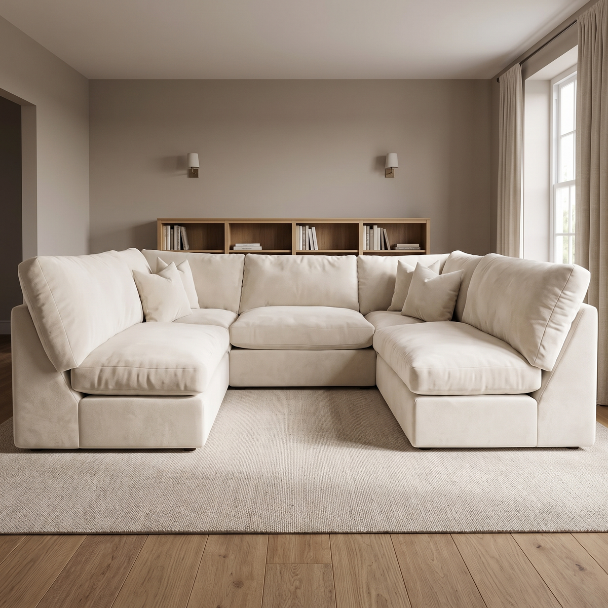 Orion U-Shape Cinema Sofa — lifestyle room hero