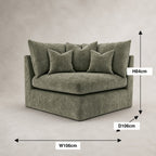 Pendle Corner Module dimensions guide