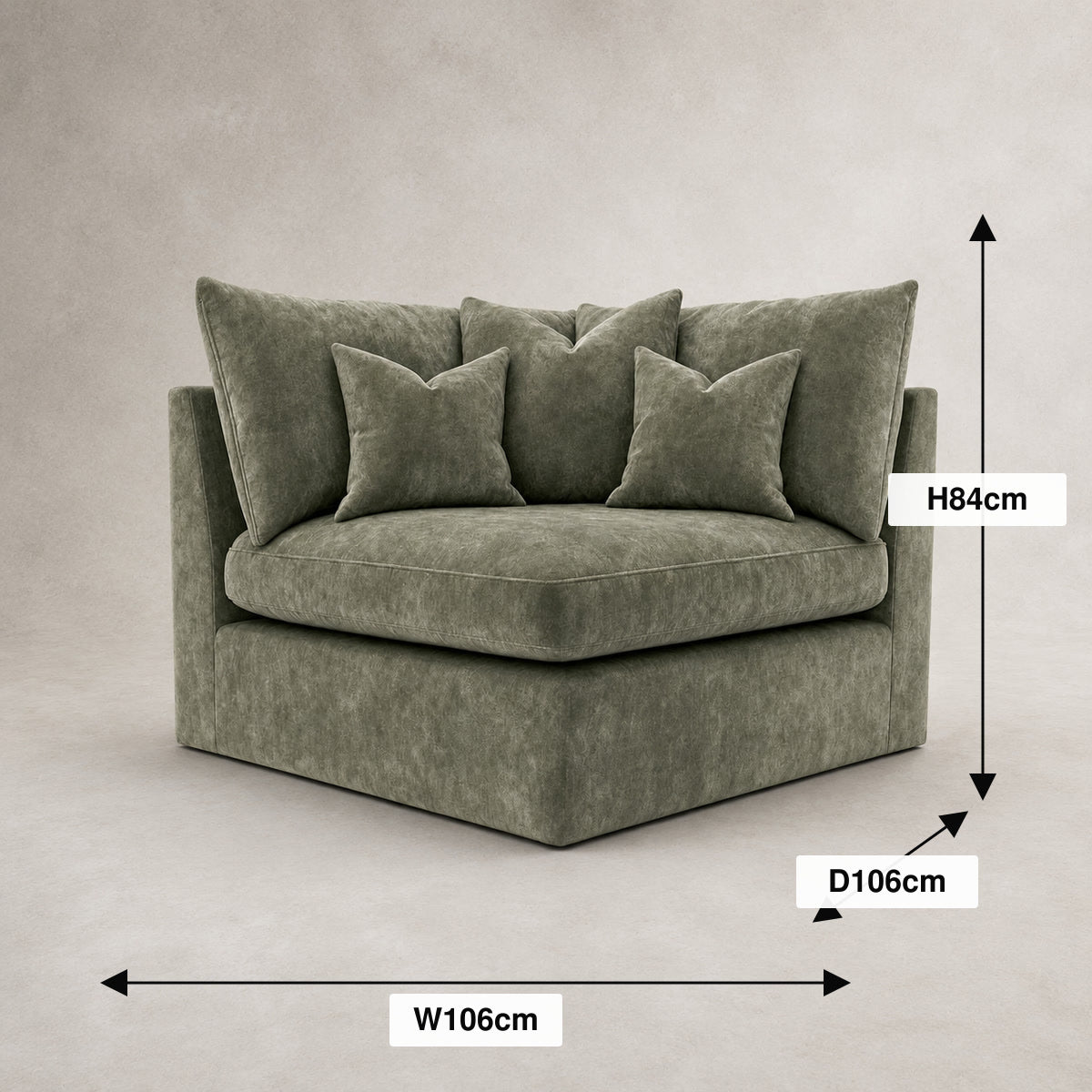 Pendle Corner Module dimensions guide