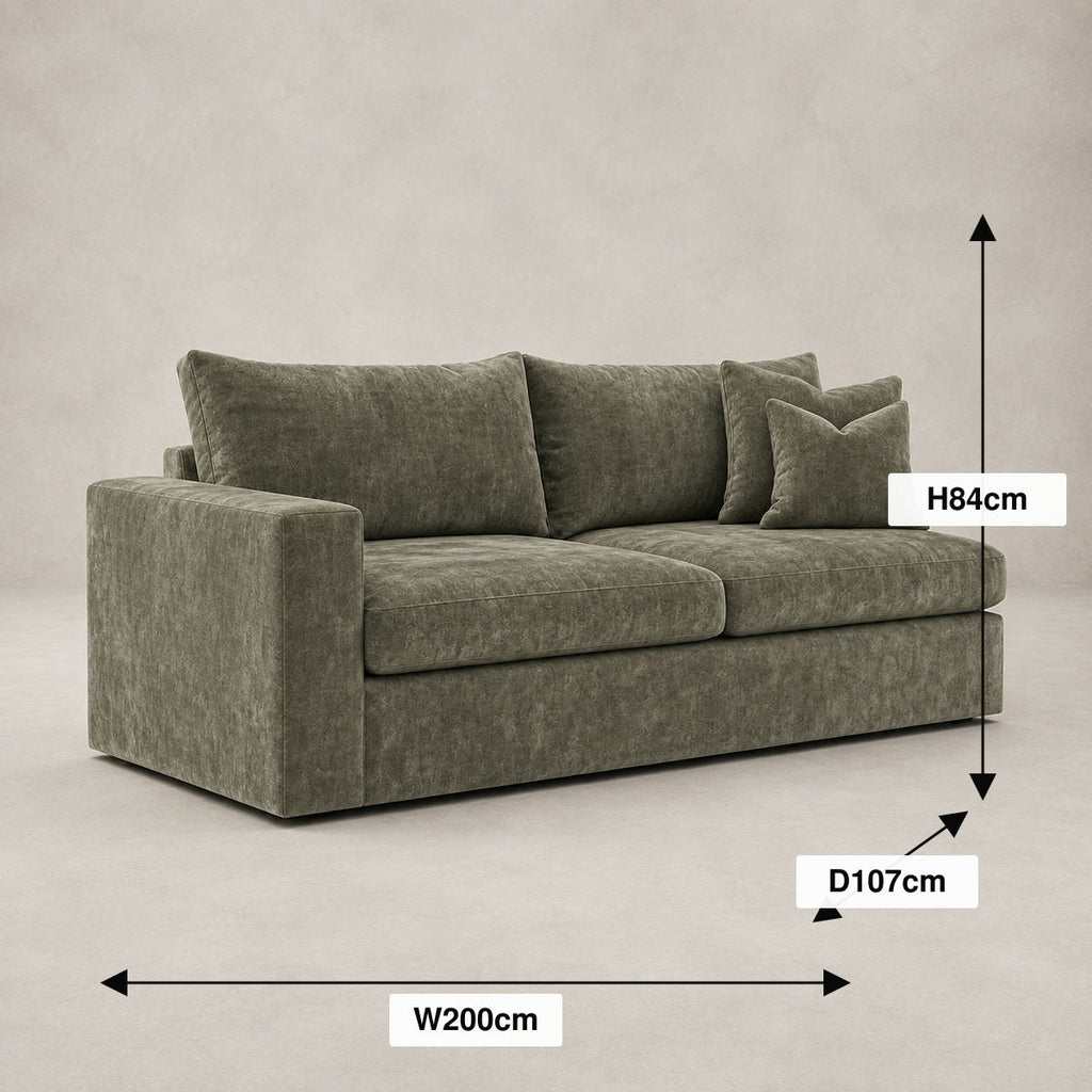 Pendle One-Arm 2 Seater Module dimensions guide