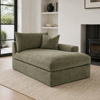 Pendle One-Arm Chaise Module styled in a realistic room setting
