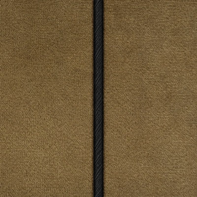 Plush Velvet Caramel Mars sofa fabric swatch