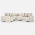 Portofino 1 Corner 2 Seater Sofa — light grey studio background