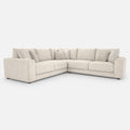 Portofino 2 Corner 2 Seater Sofa — light grey studio background