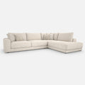 Portofino 3 Corner 1 Chaise Sofa — light grey studio background