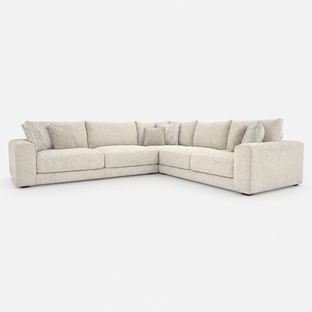 Portofino 3 Corner 2 Seater Sofa — light grey studio background