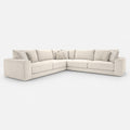 Portofino 3 Corner 3 Seater Sofa — light grey studio background