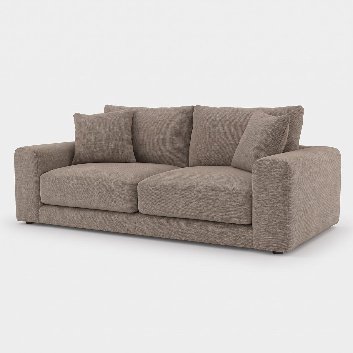Portofino 3 Seater Sofa in Luxe Chenille Summer Beach