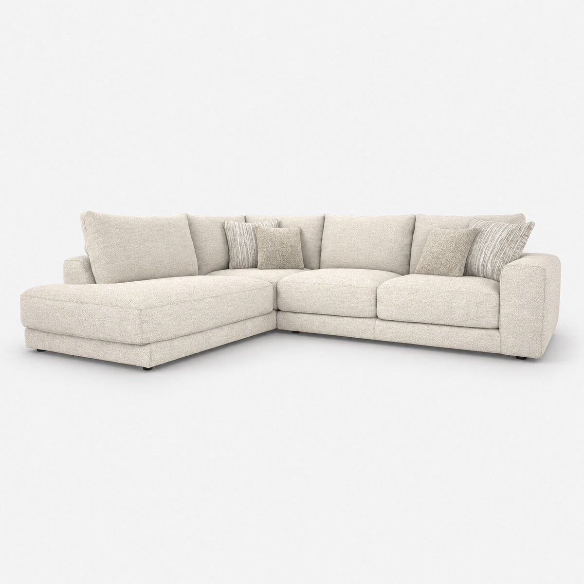Portofino Chaise 1 Corner 2 Sofa — light grey studio background