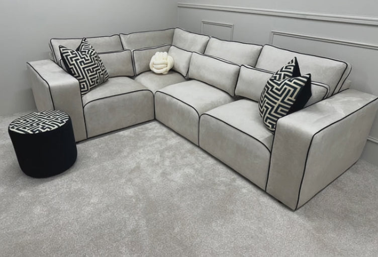 Maison 4 Piece Modular Corner Sofa - Single Corner