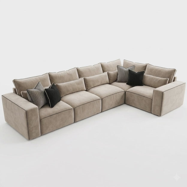 Maison 5 Piece Modular Single Corner Sofa