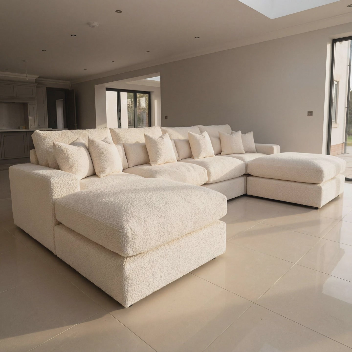 Haven Boucle Creamy U Shape