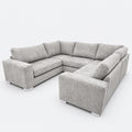 Reeve U Shape Sofa on a cold light grey background
