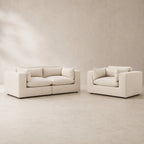 Selene 2-Seater Sofa & Love Seat Set in Meringue — CK Living