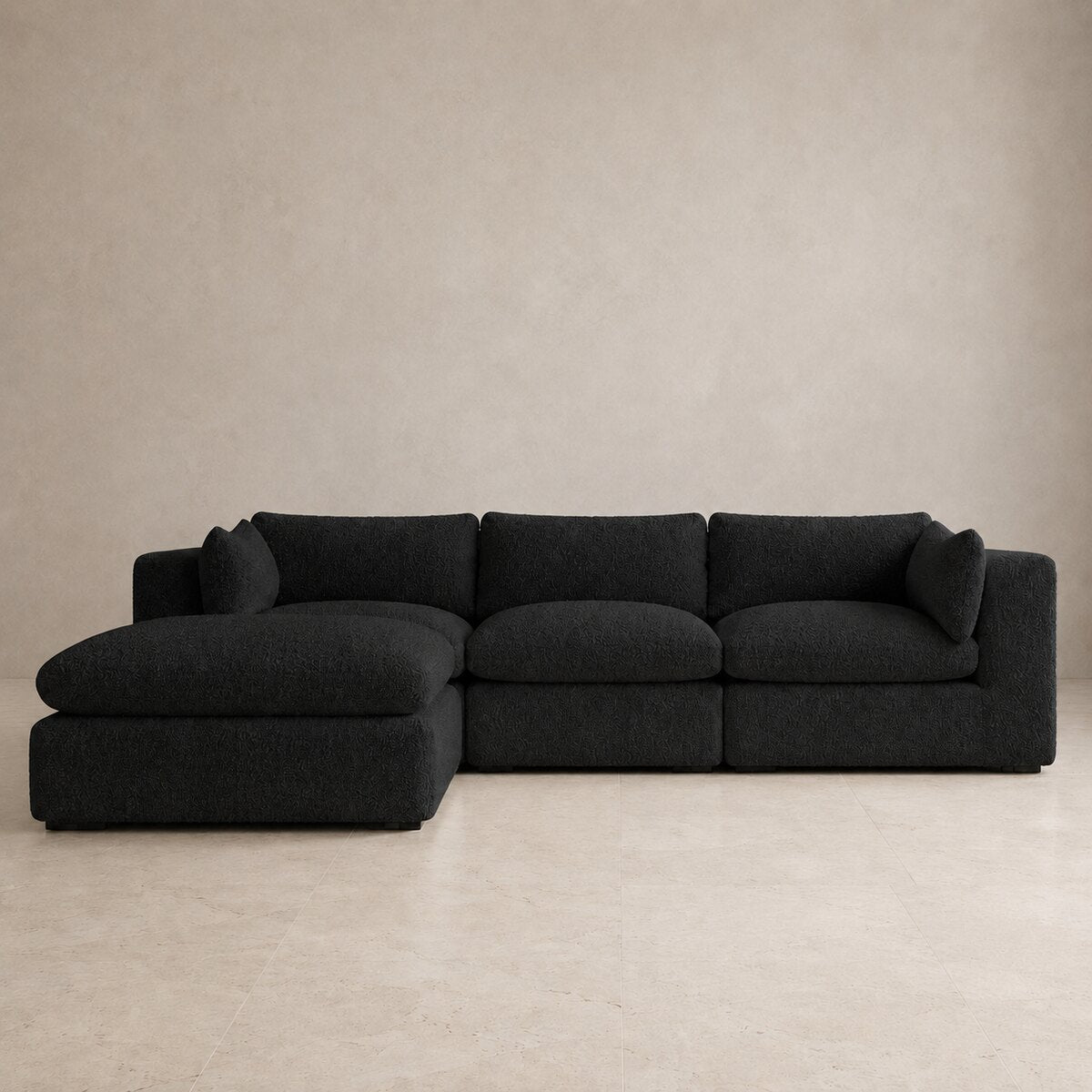 Selene 3-Seater Modular Corner Sofa in Midnight — CK Living
