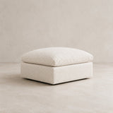 Selene Matching Footstool in Meringue — CK Living