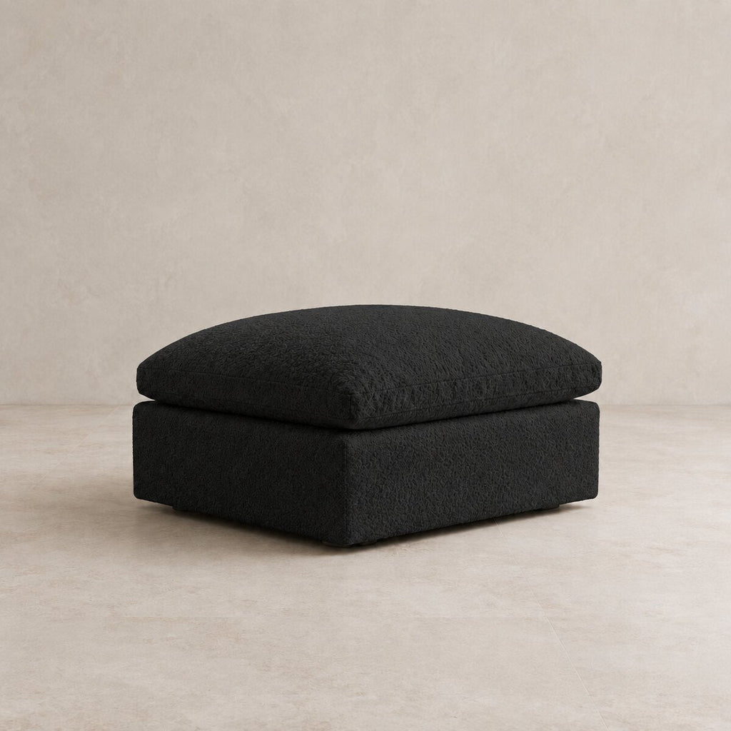 Selene Matching Footstool in Midnight — CK Living