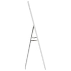 White full-length floor mirror with A-frame stand for bedroom or living room