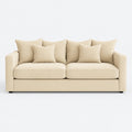 Sienna 3 Seater Sofa - Vanilla Cream clean catalogue