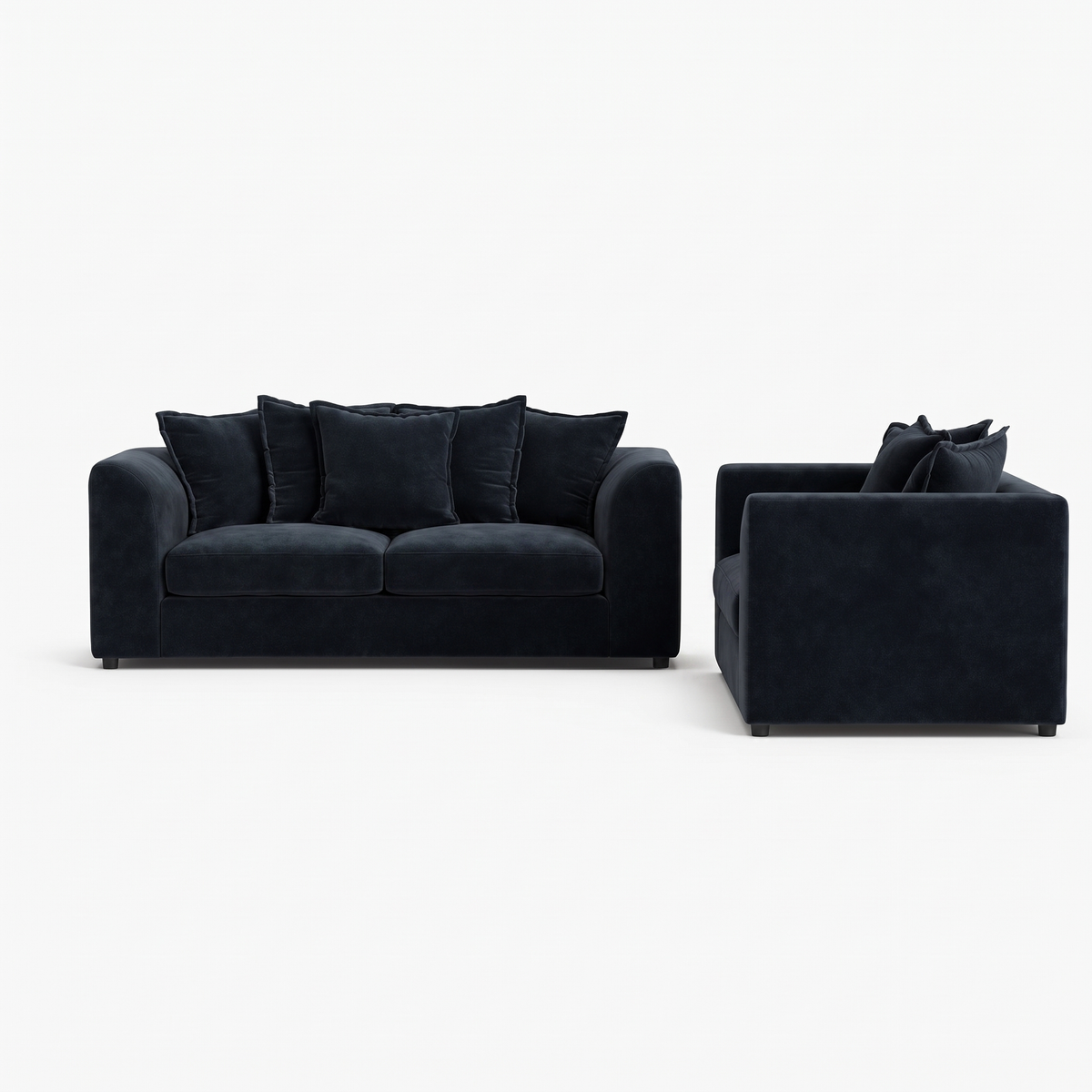 Stirling 3+2 Seater Sofa Set — cold light grey studio catalogue image