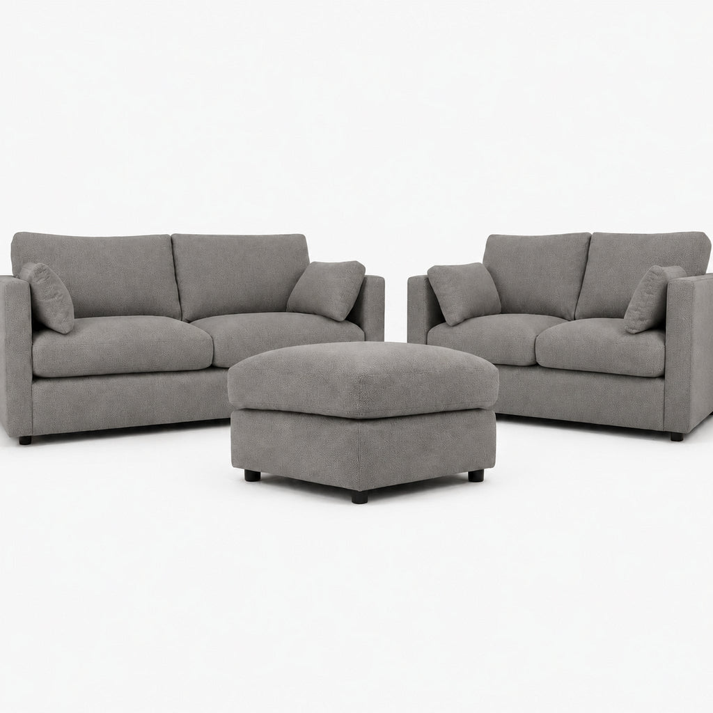 Tokara Sofa Range — Silver — clean studio