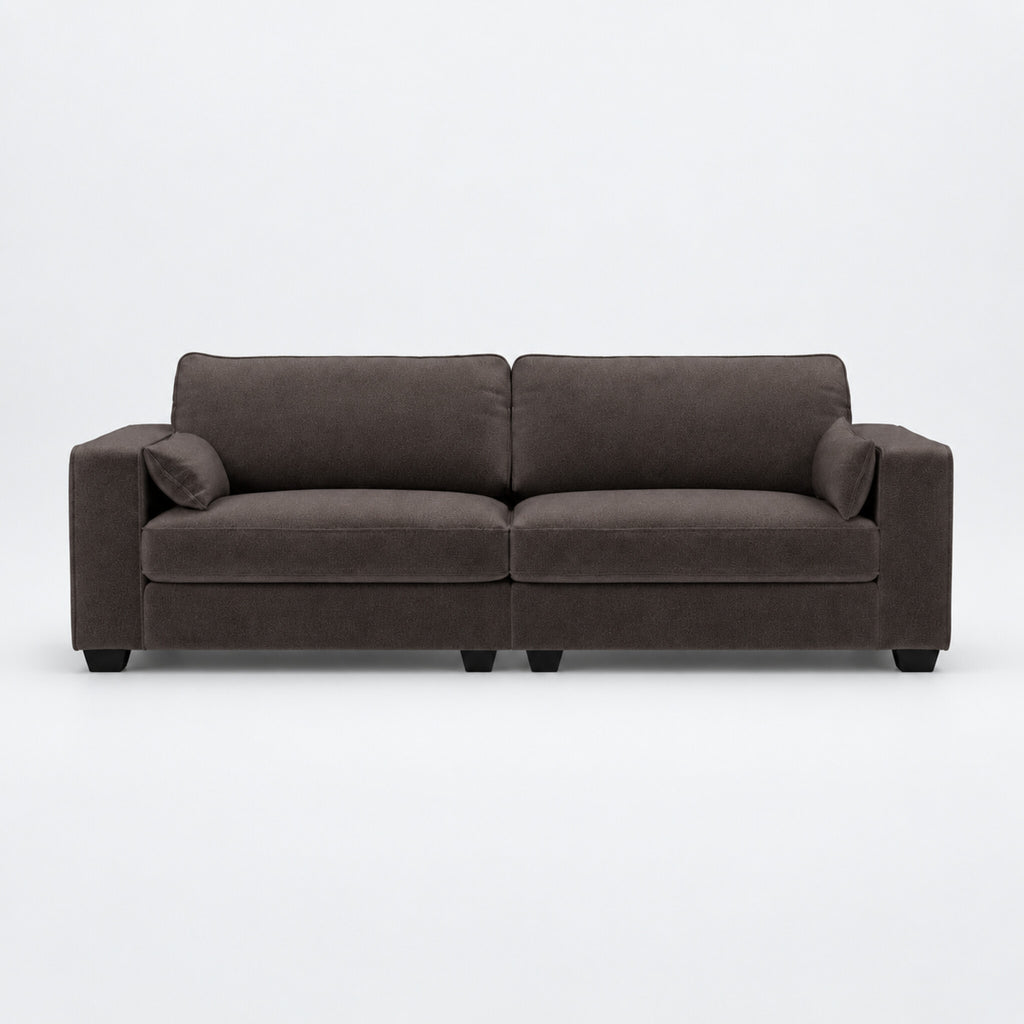 Verdi Large Sofa - Double Espresso - clean studio