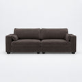 Verdi Large Sofa - Double Espresso - clean studio