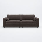 Verdi Large Sofa - Double Espresso - clean studio