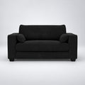 Verdi Love Seat Sofa - Black Top