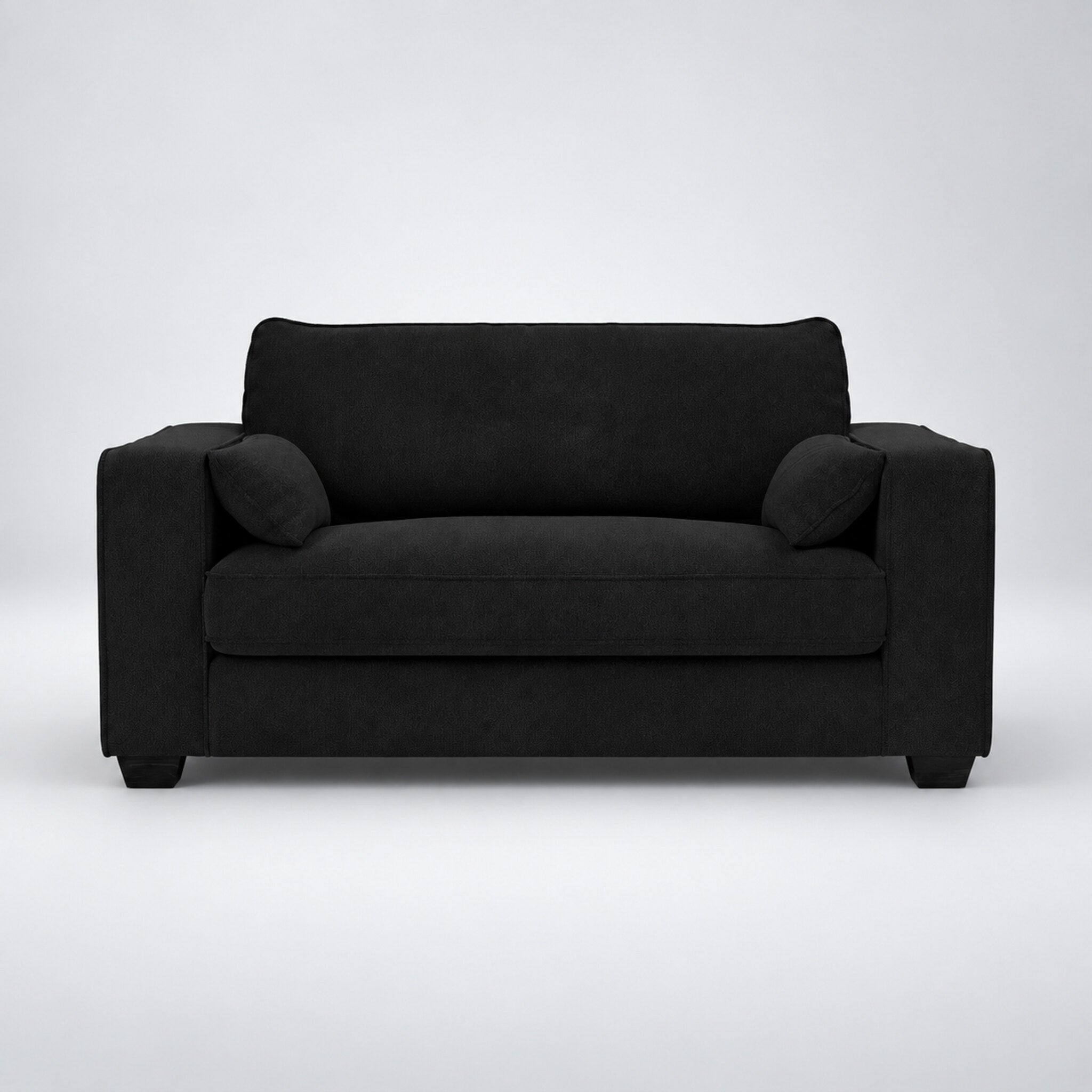 Verdi Love Seat Sofa - Black Top